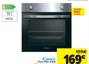 Oferta de Forn FIDC X100 por 169€ en Carrefour