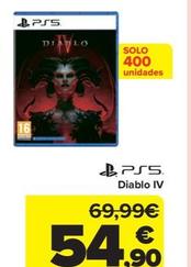 Oferta de Diablo IV por 54,9€ en Carrefour
