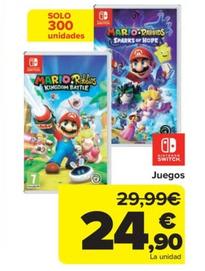 Oferta de Juegos por 24,9€ en Carrefour