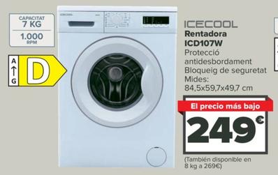 Oferta de Rentadora ICD107W por 249€ en Carrefour