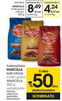 Oferta de Cafe grano natural por 8,49€ en Eroski