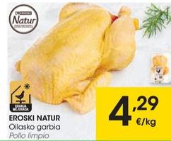 Oferta de Pollo limpio por 4,29€ en Eroski