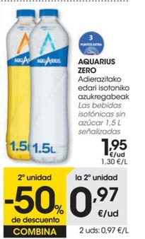 Oferta de Los bebidas isotonicas sin azucar por 1,95€ en Eroski