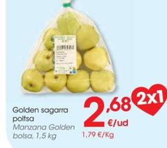 Oferta de Golden sagarra poltsa por 2,68€ en Eroski