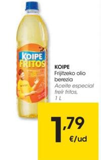 Oferta de Aceite especial freir fritos por 1,79€ en Eroski