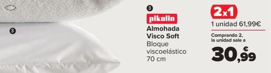 Oferta de Almohada Visco Soft por 61,99€ en Carrefour