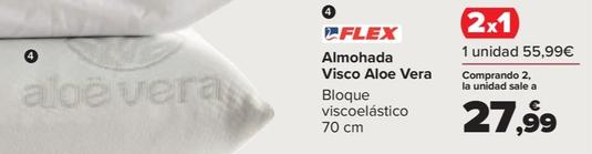 Oferta de Almohada Visco Aloe Vera por 55,99€ en Carrefour