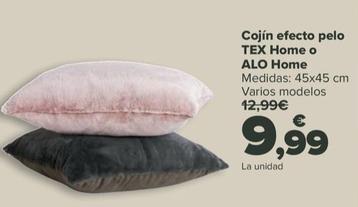 Oferta de Cojin efecto pelo por 9,99€ en Carrefour