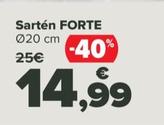 Oferta de Sartén FORTE por 14,99€ en Carrefour