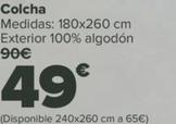 Oferta de Colcha por 49€ en Carrefour