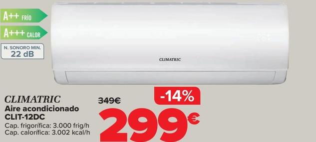 Oferta de Aire acondicionado CLIT-12DC por 299€ en Carrefour