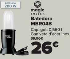 Oferta de Magic bullet - Batidora MBR40B por 26€ en Carrefour