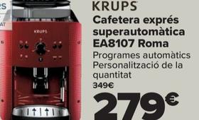 Oferta de Cafetera espreso superautomática EA8107 Roma por 279€ en Carrefour