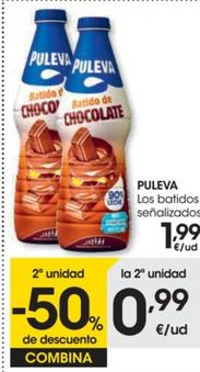 Oferta de Los batidos senalizados por 1,99€ en Eroski