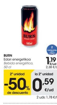 Oferta de Edari energetikoa por 1,19€ en Eroski