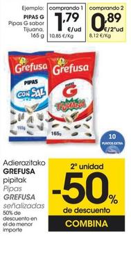 Oferta de Adierazitako pipitak por 1,79€ en Eroski