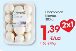 Oferta de Champinon blanco por 1,39€ en Eroski
