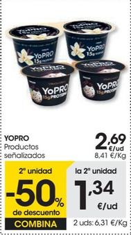 Oferta de Yopro por 2,69€ en Eroski