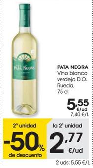 Oferta de Vino blanco verdeja D.O. Rueda por 6,35€ en Eroski