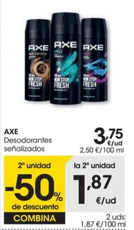 Oferta de Desodorantes por 3,75€ en Eroski