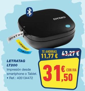 Oferta de Letratag LT200 por 31,5€ en Bureau Vallée
