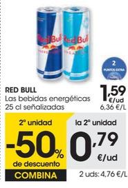 Oferta de Las bebidas energeticas por 1,59€ en Eroski
