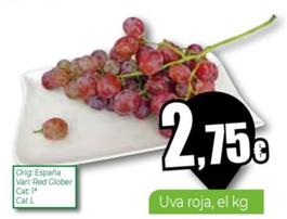 Oferta de Uva roja por 2,75€ en Unide Supermercados