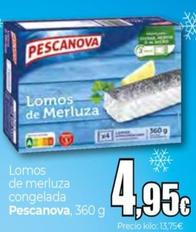 Oferta de Lomos de merluza congelada por 4,95€ en Unide Supermercados