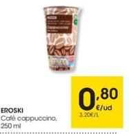Oferta de Cafe Cappuccino  por 0,8€ en Eroski