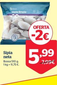 Oferta de La sirena - Sipia neta por 5,99€ en La Sirena
