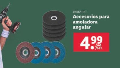 Oferta de Accesorios Para Amoladora Angular por 4,99€ en Lidl
