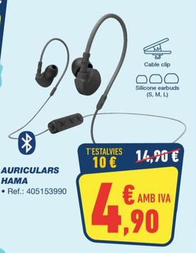 Oferta de Auricolars por 4,9€ en Bureau Vallée
