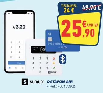 Oferta de Sumup - Datafon Air por 25,9€ en Bureau Vallée