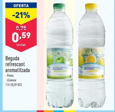 Oferta de Beguda refrescant aromatitzada por 0,59€ en ALDI