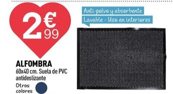 Oferta de Alfombra por 2,99€ en Centrakor