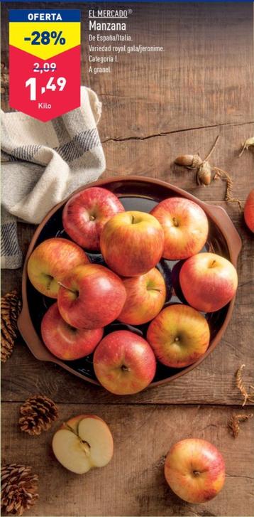 Oferta de Manzana por 1,49€ en ALDI