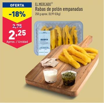 Oferta de Rabas de poton empanadas por 2,25€ en ALDI