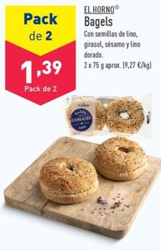 Oferta de El horno - bagels por 1,39€ en ALDI