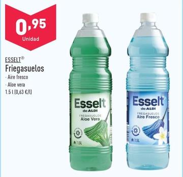 Oferta de Esselt - friegasuelos por 0,95€ en ALDI