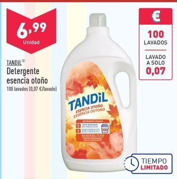 Oferta de Detergente esencia otono por 6,99€ en ALDI