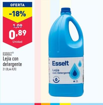 Oferta de Esselt - lejla con detergente por 0,89€ en ALDI