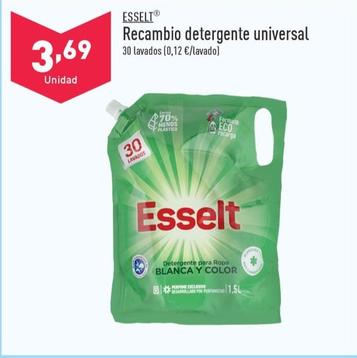 Oferta de Esselt - ricambio detergente universal por 3,69€ en ALDI