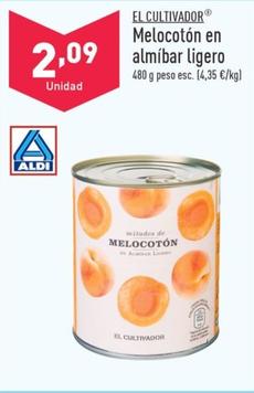 Oferta de Melocoton en almibar ligero por 2,09€ en ALDI