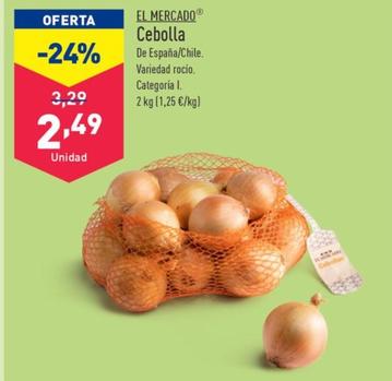 Oferta de Cebolla por 2,49€ en ALDI
