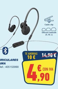 Oferta de Auriculares por 4,9€ en Bureau Vallée