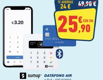Oferta de Datafono air por 25,9€ en Bureau Vallée