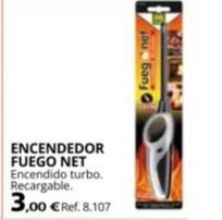 Oferta de Encendedor Fuego Net por 3€ en Coferdroza