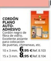 Oferta de Cordon Plano Auto-adhesivo por 6,95€ en Coferdroza
