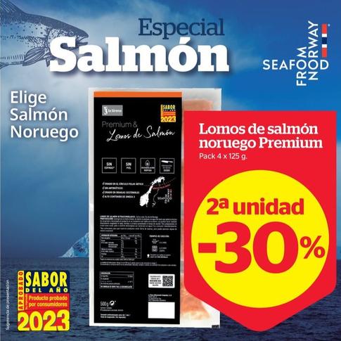 Oferta de Lomos de salmón noruego Premium en La Sirena
