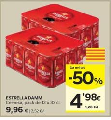 Oferta de Cervesa por 9,96€ en Caprabo